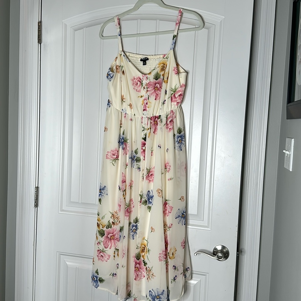 TORRID Spaghetti Strap  Midi Sundress Sz 0